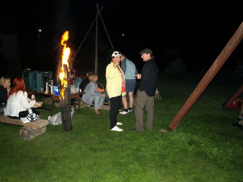 Ognisko nad Biebrzą